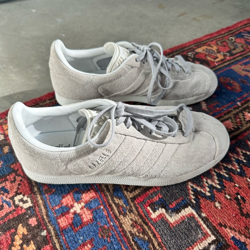 Adidas Gazelle Gray Suede